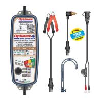 4 QUAD PROGRAM PREMIUM (12V/1,25A) + SAE-79 konektor pro přímé dobíjení motocyklu BMW