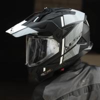 MX702 PIONEER II HILL MATT BLACK WHITE-06