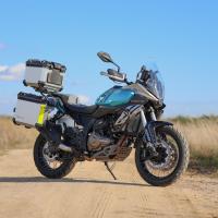 SRT 550 SX modrá, sada kufrů zdarma, ZÁRUKA 3roky