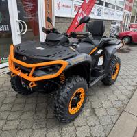 Outlander Max 1000 XT-P MY25ABS, Mineral Gray / Orange