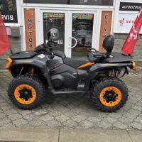 Outlander Max 1000 XT-P MY25ABS, Mineral Gray / Orange