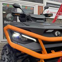 Outlander Max 1000 XT-P MY25ABS, Mineral Gray / Orange