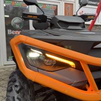 Outlander Max 1000 XT-P MY25ABS, Mineral Gray / Orange
