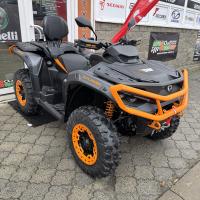 Outlander Max 1000 XT-P MY25ABS, Mineral Gray / Orange