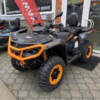 Outlander Max 1000 XT-P MY25ABS, Mineral Gray / Orange