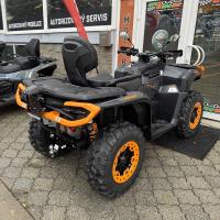 Outlander Max 1000 XT-P MY25ABS, Mineral Gray / Orange