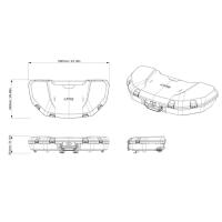 low Profile Box LinQ 16.6 US Gal (63l), G3L