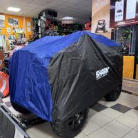 ATV COVER Black/Blue XXL