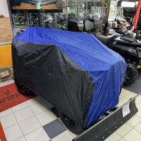 ATV COVER Black/Blue XXL