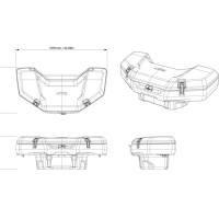 Front LinQ Cargo BOX 90l pro čtyřkolky Can-Am Outlander G3