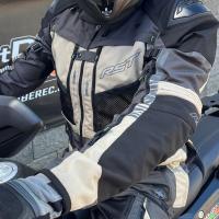 Pro Series Ranger CE Mens Textile Jacket Sand / Graphite