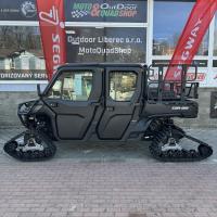 CAN-AM Traxter MAX HD10 XU MY23 Stone Gray -kabina, topení, pásy