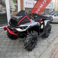 Outlander 1000R XMR MY25 INT, Hyper Silver/ Legion red