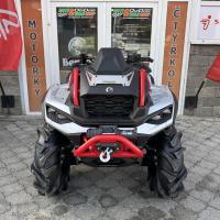 Outlander 1000R XMR MY25 INT, Hyper Silver/ Legion red