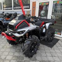 Outlander 1000R XMR MY25 INT, Hyper Silver/ Legion red