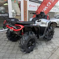 Outlander 1000R XMR MY25 INT, Hyper Silver/ Legion red
