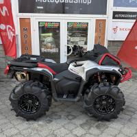 Outlander 1000R XMR MY25 INT, Hyper Silver/ Legion red