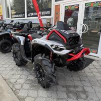 Outlander 1000R XMR MY25 INT, Hyper Silver/ Legion red