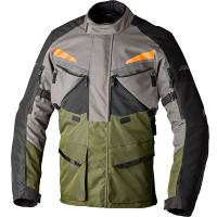 3198 Maverick Evo CE Mens Textile Jacket Khaki / Grey / Orange