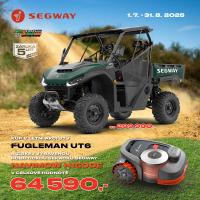 Fugleman UT6, 5let ZÁRUKA , AKCE ROBOTICKÁ SEKAČKA SEGWAY ZDARMA