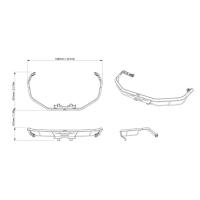 LinQ Front Rack Extension, G3/G3 MAX