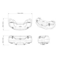 LinQ Trunk BOX, 139L pro čtyřkolky Can-Am Outlander Max G3/G3L