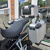 pro motocykly Voge 900 DSX, topcase + 2x boční, vč. bočních nosičů