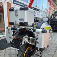 pro motocykly Voge 900 DSX, topcase + 2x boční, vč. bočních nosičů