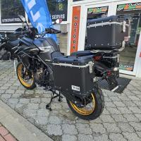 625 DSX, padací rám, drátěná kola, vyhřívané sedlo a rukojeti