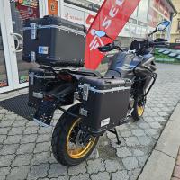 625 DSX, padací rám, drátěná kola, vyhřívané sedlo a rukojeti