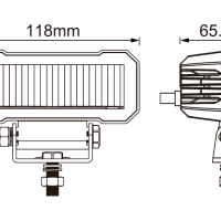 LED Work Light 4,6´´ 20W
