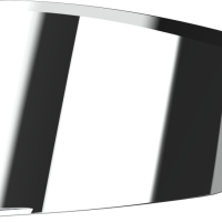 FF807 VISOR IRIDIUM SILVER (DRAGON)