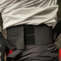 KOKU KIDNEY BELT BLACK H-V YELLOW