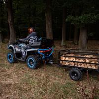 ATV TRAILER GARDEN 400 BLACK