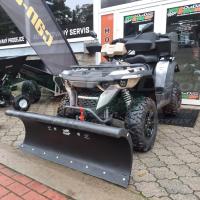 Snow Plow 52' DELUXE BLACK (132 cm) + SHARK QUICK adaptér