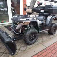 Snow Plow 52' DELUXE BLACK (132 cm) + SHARK QUICK adaptér