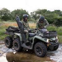 pro čtyřkolky Can-Am Outlander 6x6 Squadron Green, levý