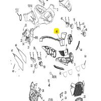 (27611) R/B BOARD, FRONT COVER pro čtyřkolky Linhai 300