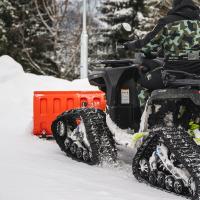 Snow Plow 60' DELUXE ORANGE (152 cm) + univerzální adaptér, AKCE BLACK FRIDAY !