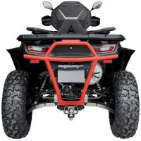 REAR BUMPER ALU SX7 RED - SEGWAY AT10 W (2025+)