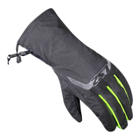 THERMORAIN GLOVES BLACK H-V YELLOW