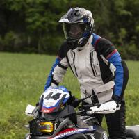 NARVIK MAN JACKET BLUE BLACK GREY RED