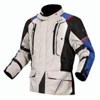 NARVIK MAN JACKET BLUE BLACK GREY RED