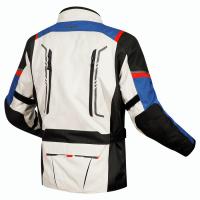 NARVIK MAN JACKET BLUE BLACK GREY RED