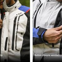 NARVIK MAN JACKET BLUE BLACK GREY RED