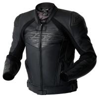 03635 Tractech Evo D3O Leather Jacket Black / Black