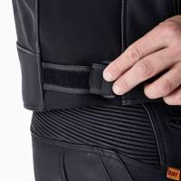 103635 Tractech Evo D3O Leather Jacket Black / White