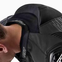 103635 Tractech Evo D3O Leather Jacket Black / White