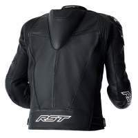 103635 Tractech Evo D3O Leather Jacket Black / White