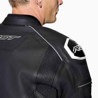 03605 S1 D3O Leather Jacket Black / Black / White